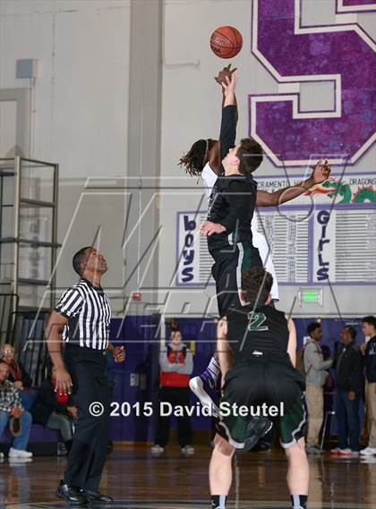 Thumbnail 1 in Granite Bay vs. Sacramento (St. Hope Elite Classic) photogallery.