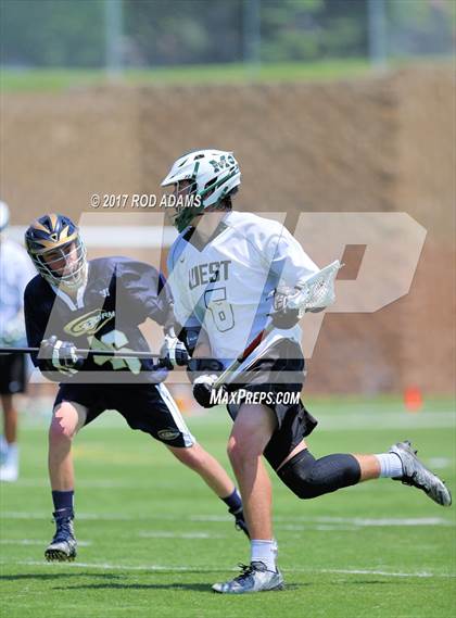Thumbnail 2 in Millard West vs Elkhorn South (NLA Quarterfinal) photogallery.