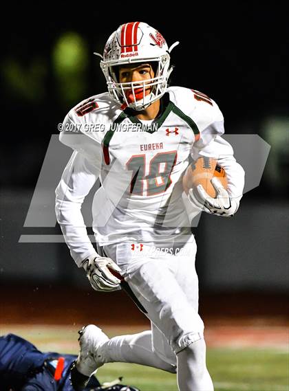 Thumbnail 2 in Rancho Cotate vs. Eureka (CIF NCS D3 Quarterfinal) photogallery.