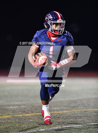 Thumbnail 3 in Rancho Cotate vs. Eureka (CIF NCS D3 Quarterfinal) photogallery.