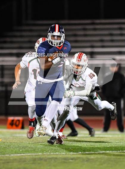Thumbnail 2 in Rancho Cotate vs. Eureka (CIF NCS D3 Quarterfinal) photogallery.