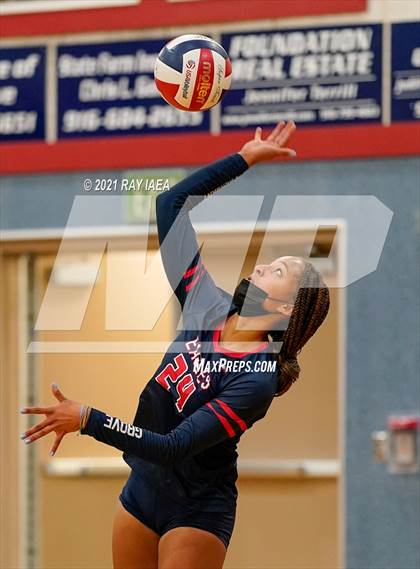 Thumbnail 2 in Downey @ Pleasant Grove (CIF SJS D1 Playoff) photogallery.