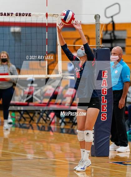 Thumbnail 2 in Downey @ Pleasant Grove (CIF SJS D1 Playoff) photogallery.