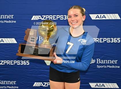 Thumbnail 3 in Valley Christian vs. Snowflake (AIA 3A Final - Awards) photogallery.
