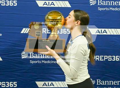 Thumbnail 2 in Valley Christian vs. Snowflake (AIA 3A Final - Awards) photogallery.