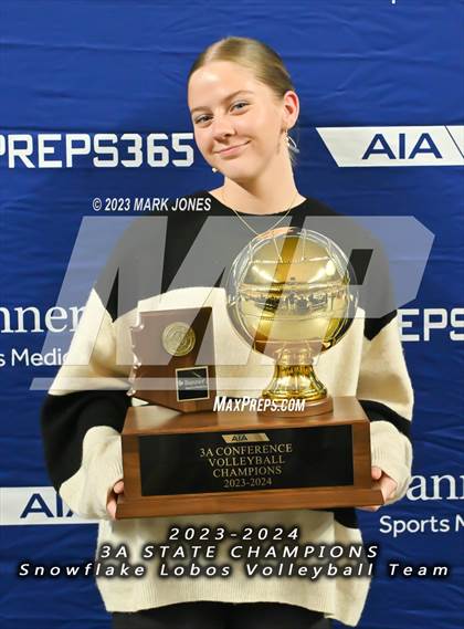Thumbnail 1 in Valley Christian vs. Snowflake (AIA 3A Final - Awards) photogallery.