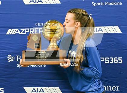 Thumbnail 3 in Valley Christian vs. Snowflake (AIA 3A Final - Awards) photogallery.
