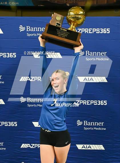 Thumbnail 1 in Valley Christian vs. Snowflake (AIA 3A Final - Awards) photogallery.