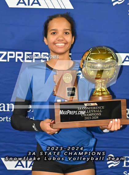 Thumbnail 1 in Valley Christian vs. Snowflake (AIA 3A Final - Awards) photogallery.