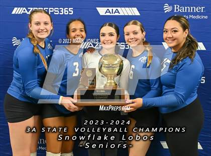 Thumbnail 3 in Valley Christian vs. Snowflake (AIA 3A Final - Awards) photogallery.