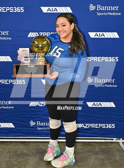 Thumbnail 2 in Valley Christian vs. Snowflake (AIA 3A Final - Awards) photogallery.