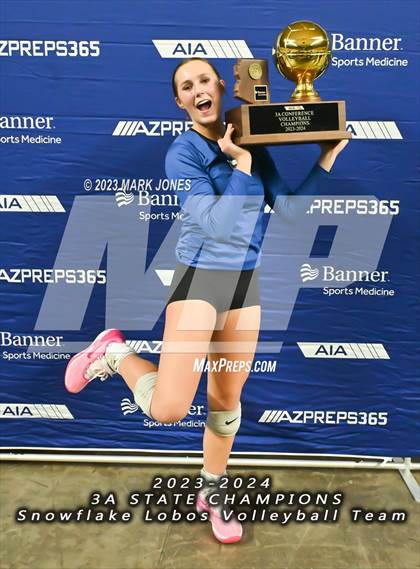 Thumbnail 1 in Valley Christian vs. Snowflake (AIA 3A Final - Awards) photogallery.