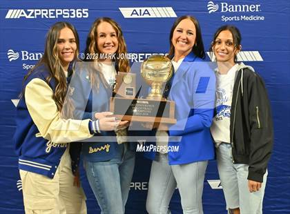 Thumbnail 2 in Valley Christian vs. Snowflake (AIA 3A Final - Awards) photogallery.