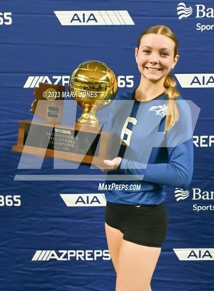 Thumbnail 3 in Valley Christian vs. Snowflake (AIA 3A Final - Awards) photogallery.