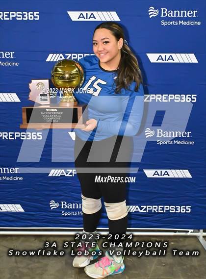 Thumbnail 3 in Valley Christian vs. Snowflake (AIA 3A Final - Awards) photogallery.