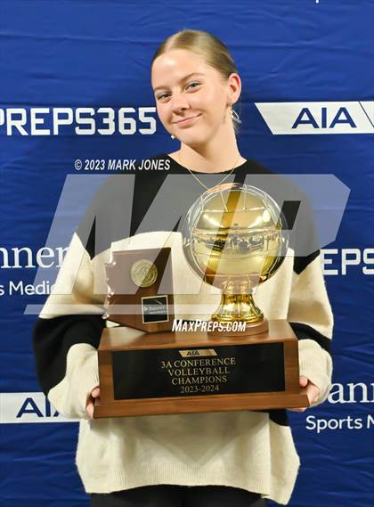 Thumbnail 3 in Valley Christian vs. Snowflake (AIA 3A Final - Awards) photogallery.