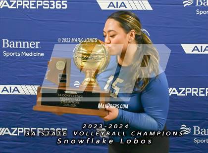 Thumbnail 1 in Valley Christian vs. Snowflake (AIA 3A Final - Awards) photogallery.