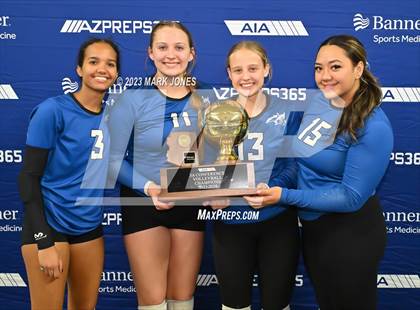 Thumbnail 1 in Valley Christian vs. Snowflake (AIA 3A Final - Awards) photogallery.