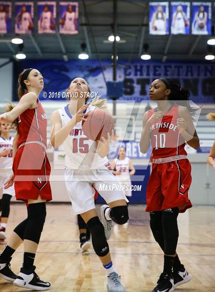 Thumbnail 2 in Bixby vs. Northside (Sapulpa Christmas Classic) photogallery.