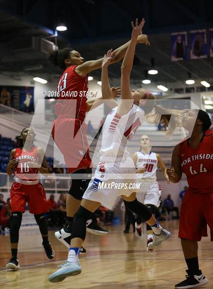 Thumbnail 2 in Bixby vs. Northside (Sapulpa Christmas Classic) photogallery.