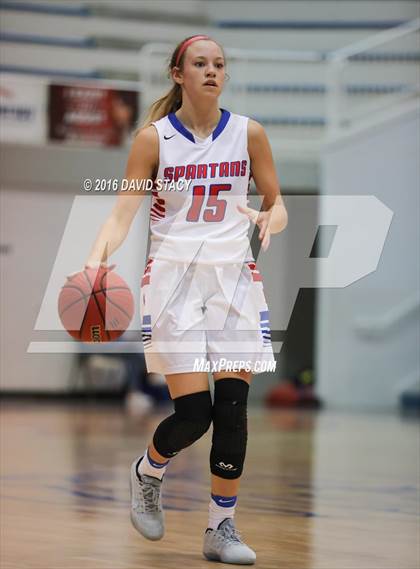 Thumbnail 1 in Bixby vs. Northside (Sapulpa Christmas Classic) photogallery.