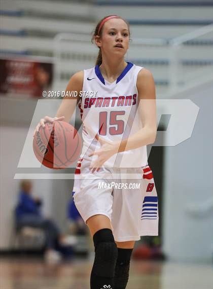 Thumbnail 2 in Bixby vs. Northside (Sapulpa Christmas Classic) photogallery.