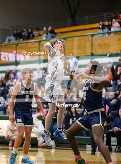 Thumbnail 1 in Middleton @ Meridian (IHSAA 5A District III Round 1) photogallery.