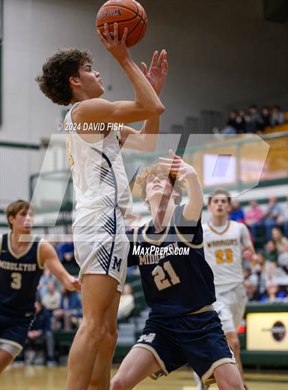 Thumbnail 2 in Middleton @ Meridian (IHSAA 5A District III Round 1) photogallery.