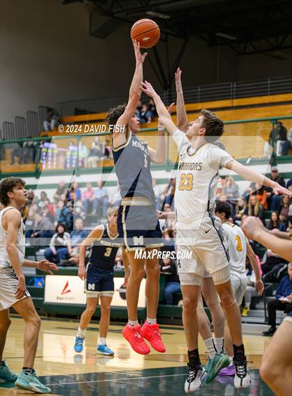 Thumbnail 1 in Middleton @ Meridian (IHSAA 5A District III Round 1) photogallery.