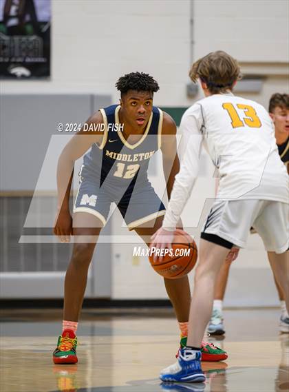 Thumbnail 1 in Middleton @ Meridian (IHSAA 5A District III Round 1) photogallery.