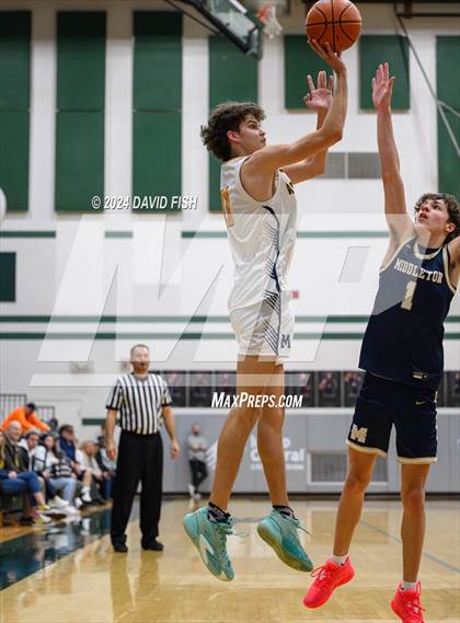 Thumbnail 1 in Middleton @ Meridian (IHSAA 5A District III Round 1) photogallery.