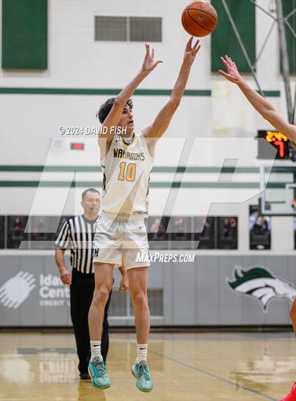 Thumbnail 1 in Middleton @ Meridian (IHSAA 5A District III Round 1) photogallery.