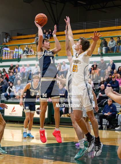 Thumbnail 3 in Middleton @ Meridian (IHSAA 5A District III Round 1) photogallery.