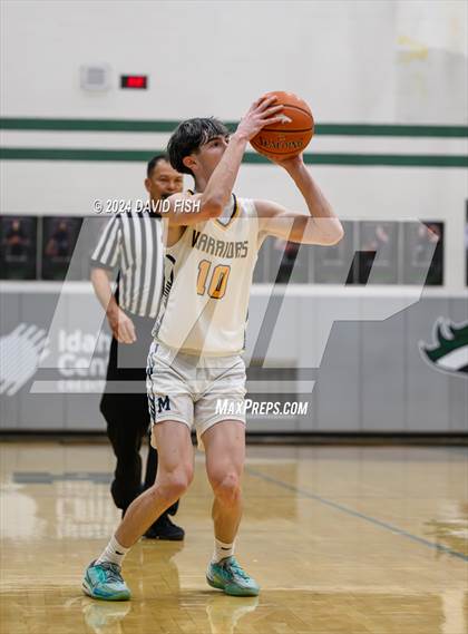 Thumbnail 3 in Middleton @ Meridian (IHSAA 5A District III Round 1) photogallery.