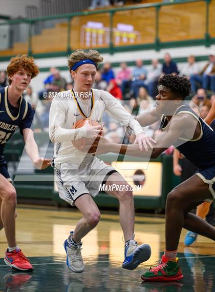 Thumbnail 3 in Middleton @ Meridian (IHSAA 5A District III Round 1) photogallery.