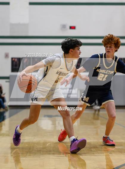 Thumbnail 3 in Middleton @ Meridian (IHSAA 5A District III Round 1) photogallery.