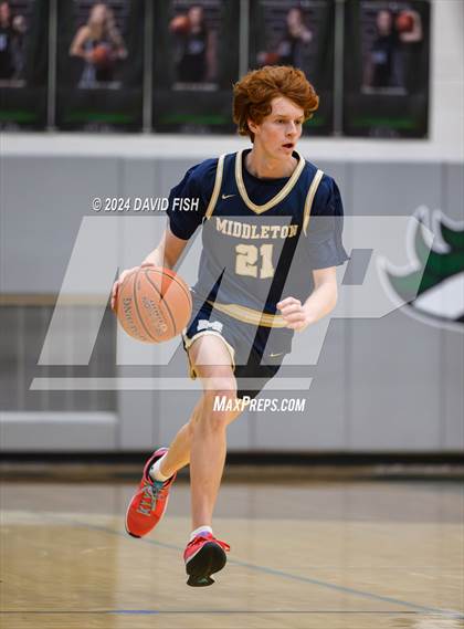 Thumbnail 2 in Middleton @ Meridian (IHSAA 5A District III Round 1) photogallery.