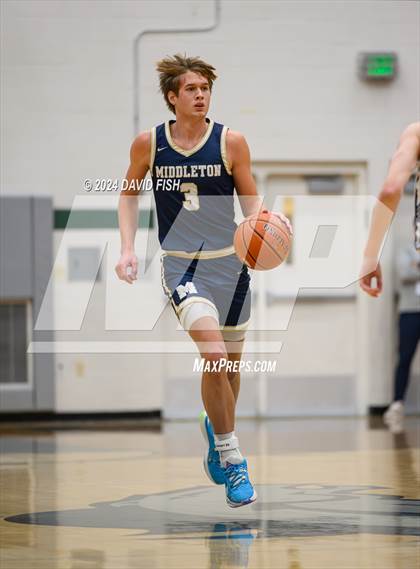Thumbnail 2 in Middleton @ Meridian (IHSAA 5A District III Round 1) photogallery.