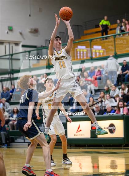 Thumbnail 2 in Middleton @ Meridian (IHSAA 5A District III Round 1) photogallery.
