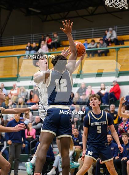 Thumbnail 2 in Middleton @ Meridian (IHSAA 5A District III Round 1) photogallery.
