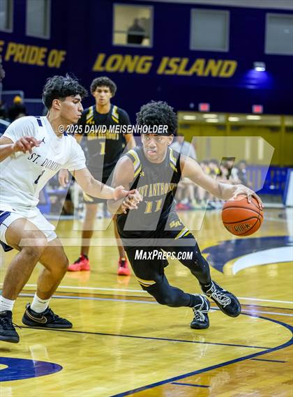 Thumbnail 3 in St. Anthony's vs. St. Dominic's (CHSAA Class A Quarterfinal) photogallery.