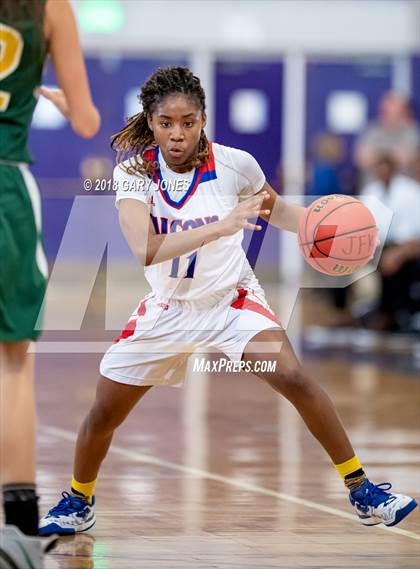 Thumbnail 2 in Sacramento Optimist All-Star Game - Small School photogallery.