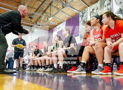 Thumbnail 2 in Sacramento Optimist All-Star Game - Small School photogallery.