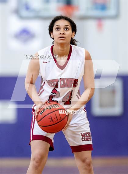 Thumbnail 1 in Sacramento Optimist All-Star Game - Small School photogallery.