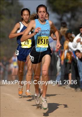 Thumbnail 3 in CIF State Cross Country Championships (D1 Girls) photogallery.