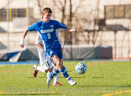 Thumbnail 2 in Brentwood v Webster Schroeder (NYSPHSAA Class AA Semifinal) photogallery.