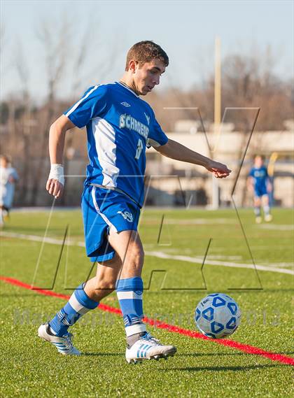 Thumbnail 2 in Brentwood v Webster Schroeder (NYSPHSAA Class AA Semifinal) photogallery.