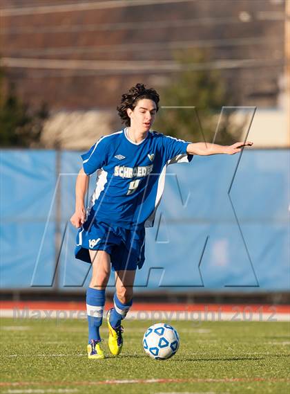 Thumbnail 2 in Brentwood v Webster Schroeder (NYSPHSAA Class AA Semifinal) photogallery.