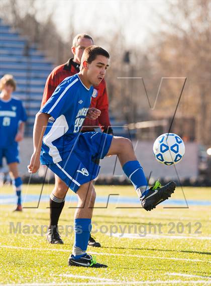 Thumbnail 1 in Brentwood v Webster Schroeder (NYSPHSAA Class AA Semifinal) photogallery.