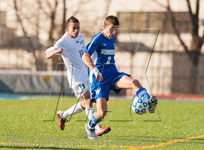 Thumbnail 3 in Brentwood v Webster Schroeder (NYSPHSAA Class AA Semifinal) photogallery.